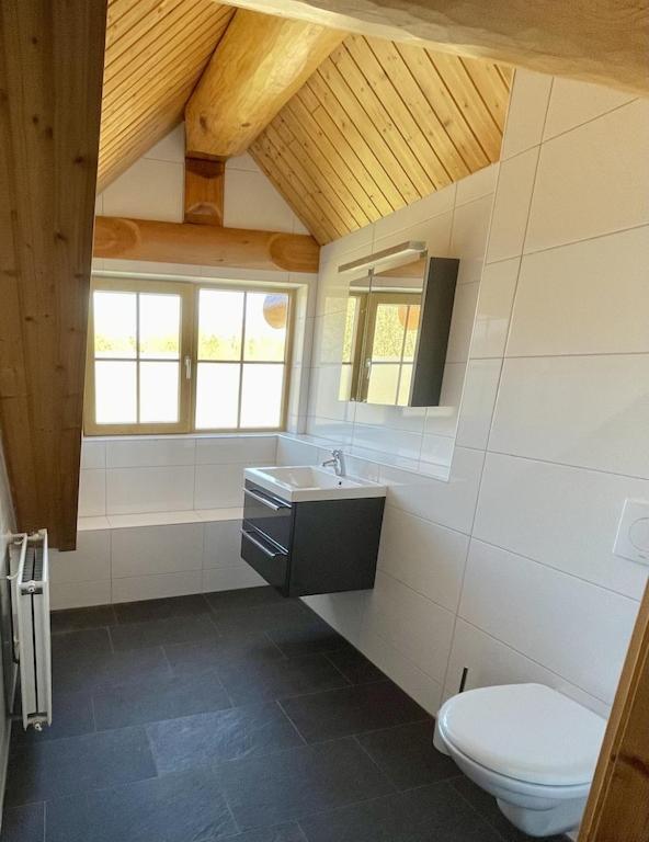 Unieke Houten Villa Met Sauna In Twente - 5P Den Ham Esterno foto